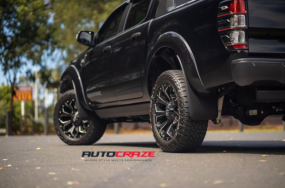 FORD RANGER ASSAULT GLOSS BLACK MILLED ACCENTS